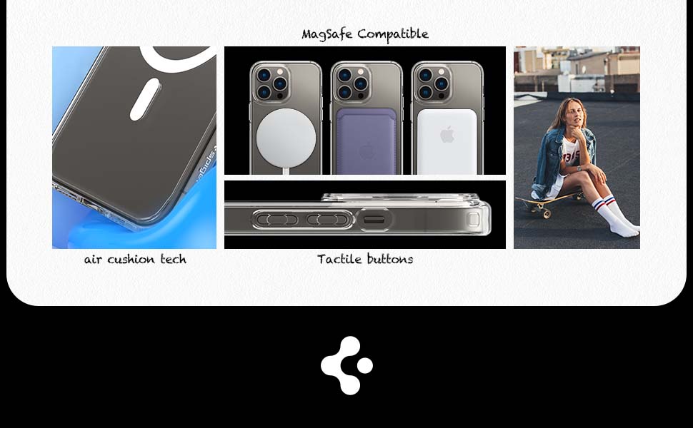 Spigen Ultra Hybrid MagFit Case Compatible with iPhone 14 Pro Max