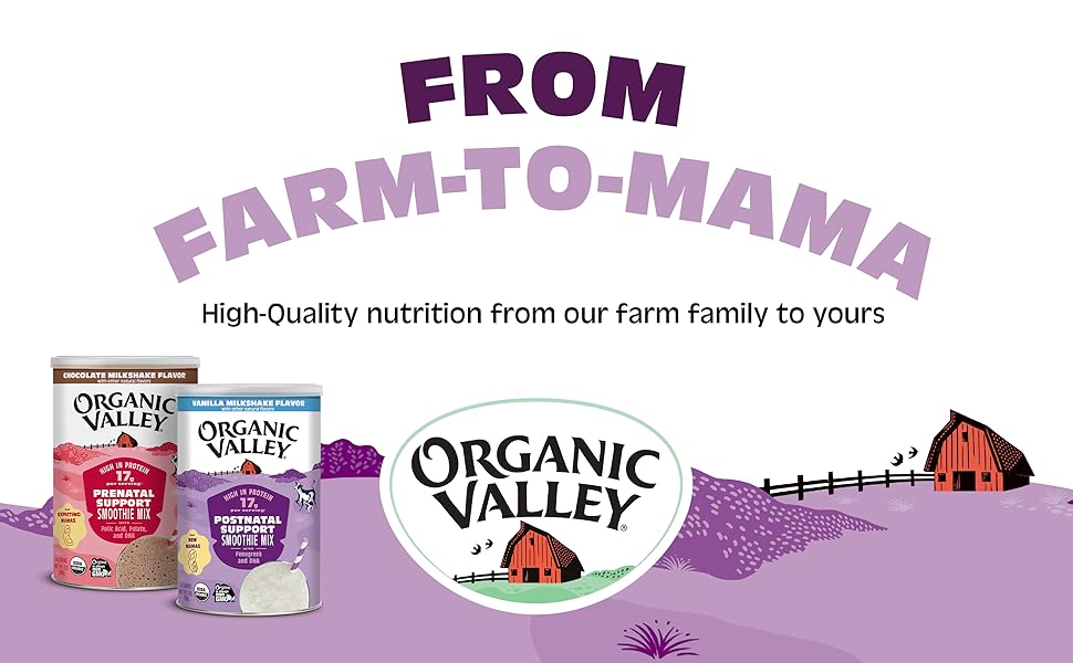 From Farm-To-Mama High Quality nutrition from our farm family to yours