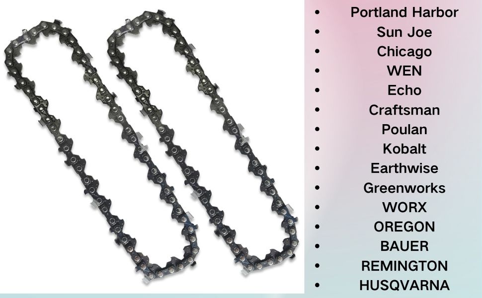 8 Inch Pole Saw Chain Replacement For Portland Harbor 62896