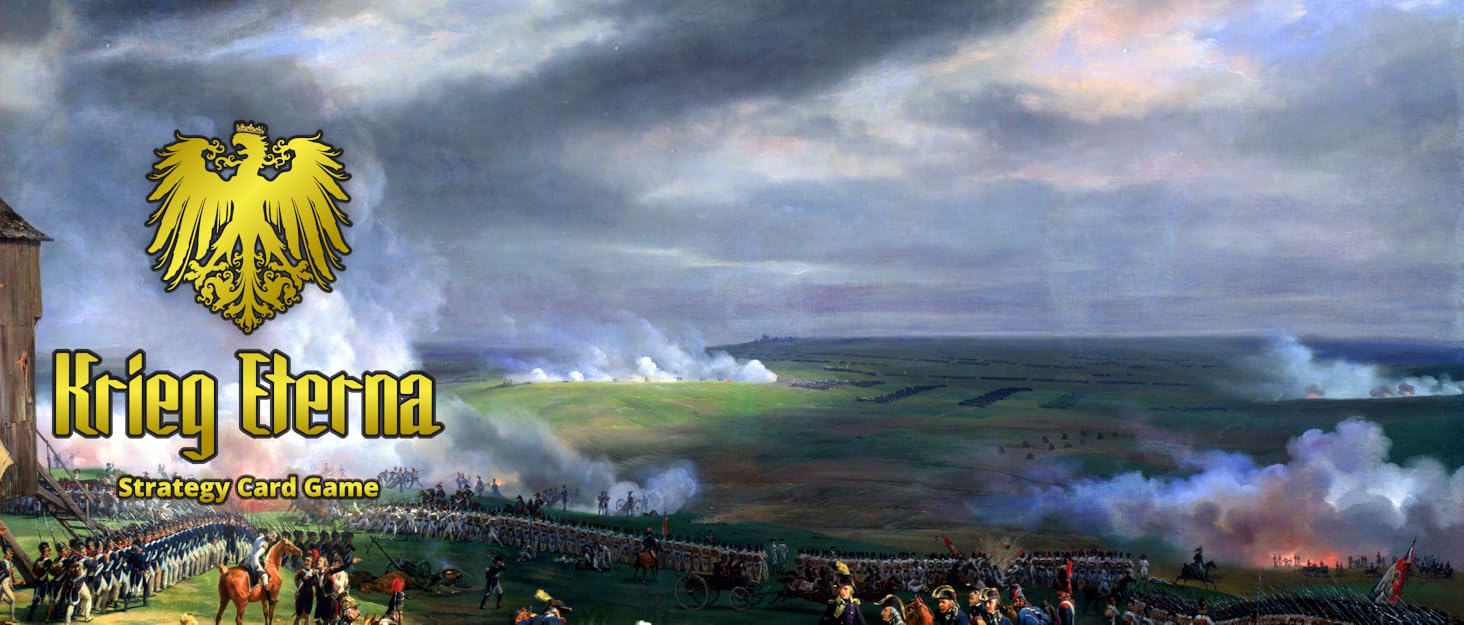 Krieg Eterna Strategy Card Game deckbuilding family fun christmas holiday gift