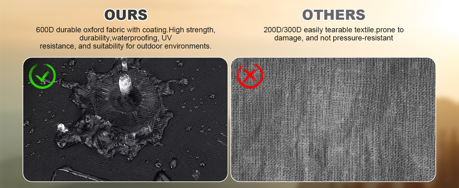 Portable Folding Camping Chair Lightweight Height Adjustable Camping Chairs with Side Pockets