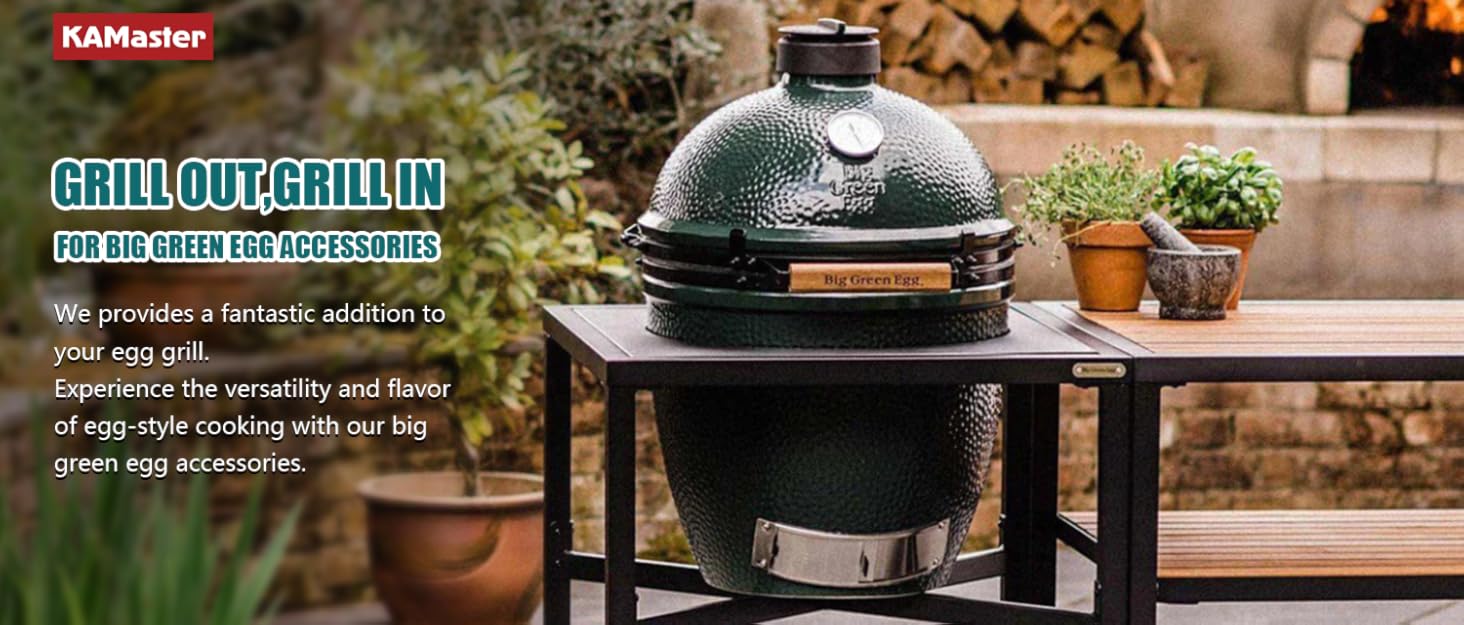 3 in 1 Cast Iron Cap for Medium Large XLarge Big Green Egg Top Musthave Big Green