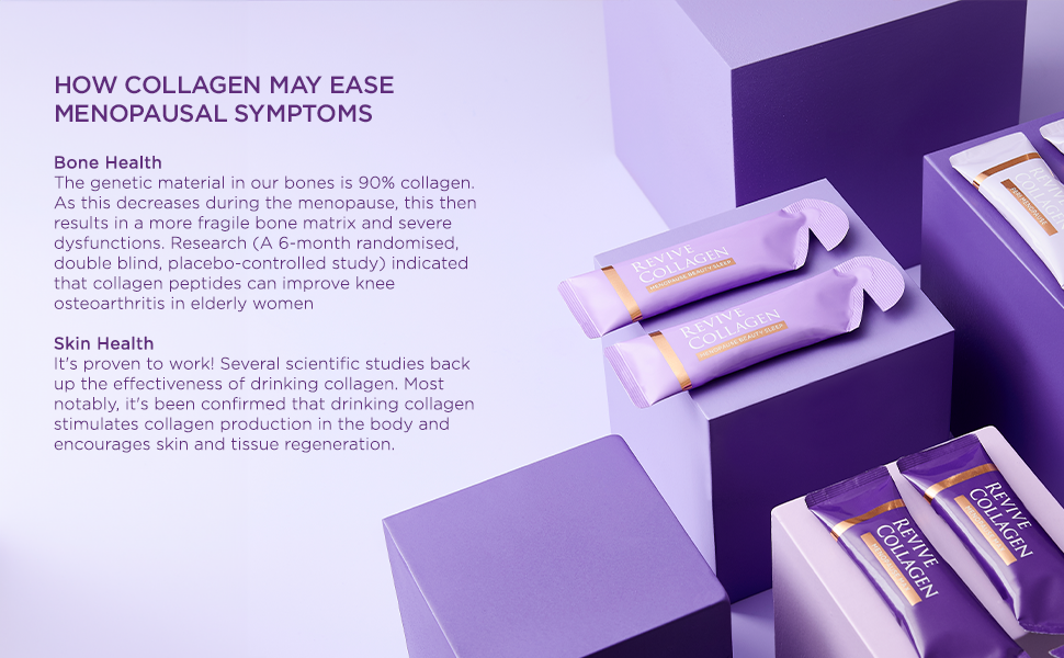 Revive Collagen Premium Menopause Range Hydrolysed Liquid Marine