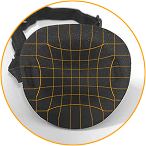 Single eye mask. Soft and comfortable pirate eye patch for treating amblyopia