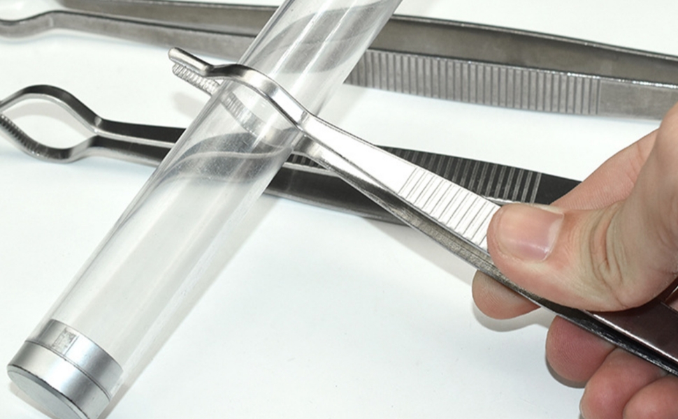 5Pcs Steel Test Tube Clip Clamp Laboratory Experiment Testing Holder Tool