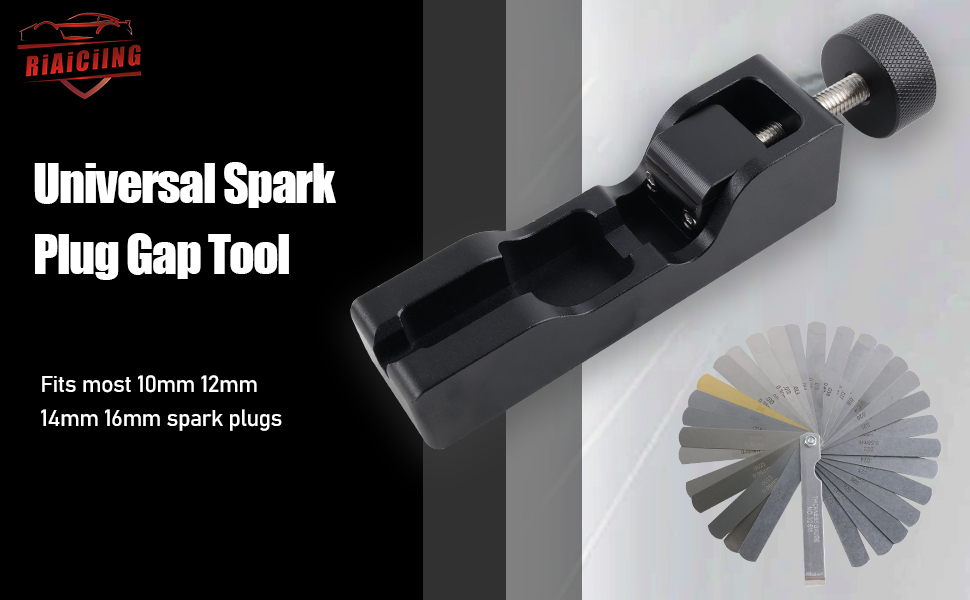 RiAiCiING Universal Spark Plug Gap Tool, Spark Plug Gapping