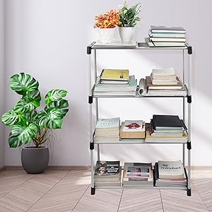 4 Tier Storage Book Shelf