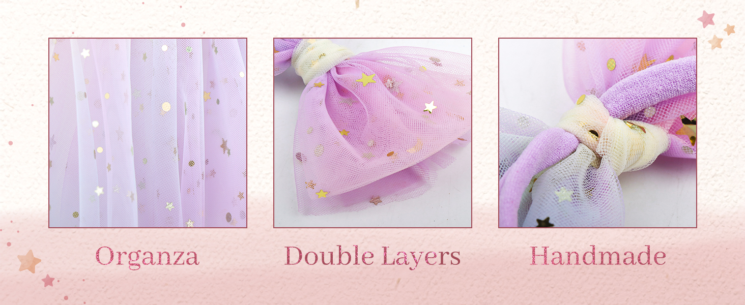 baby girl head bow