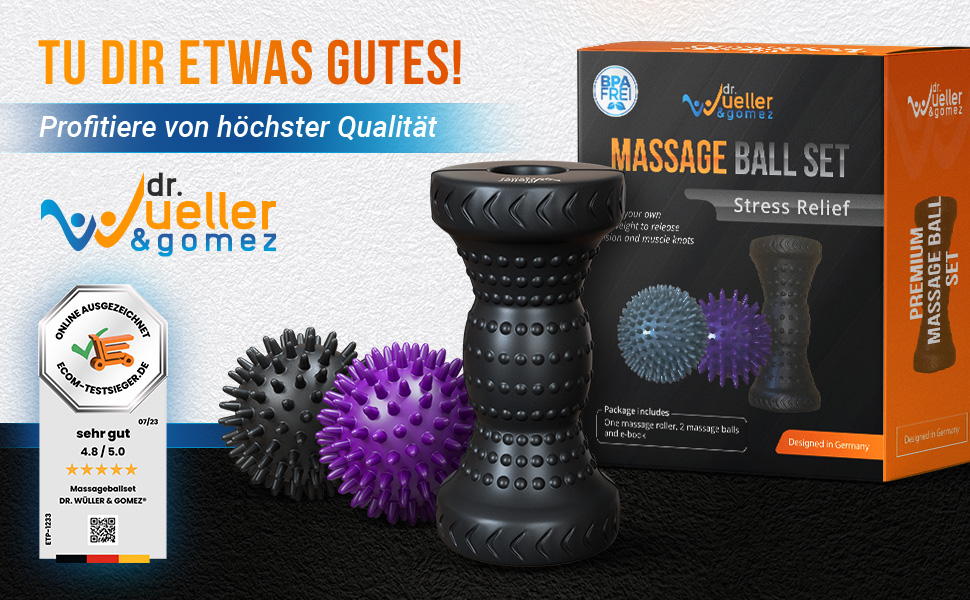 Massagebälle Igelbälle Massageball Set Massage Fuß Roller Fußroller Massage