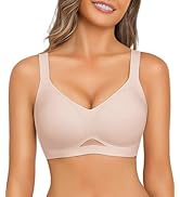 Avidlove Wireless Bras for Women Bras No Underwire Seamless Push Up Bralette Full Coverage Comfor...