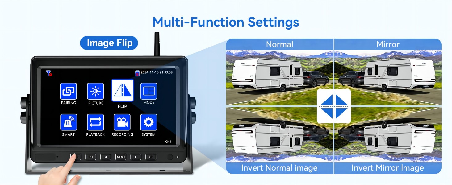 wireless back up camera