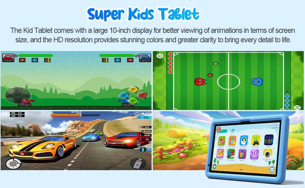 VASOUN TAB11 Kids Tablet Blue