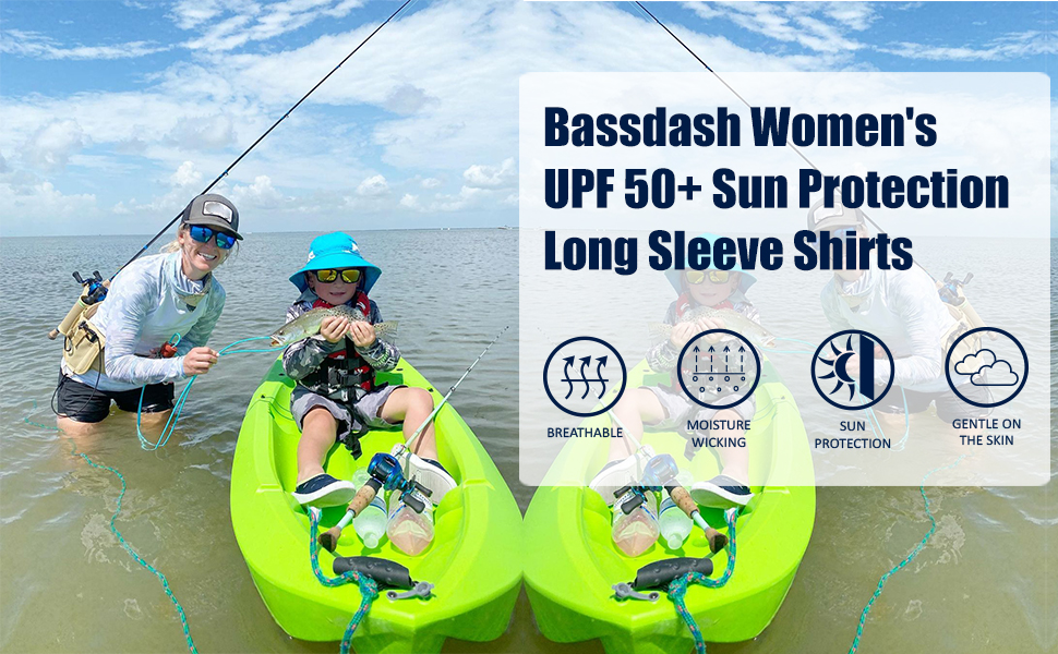 Women fishing shirt