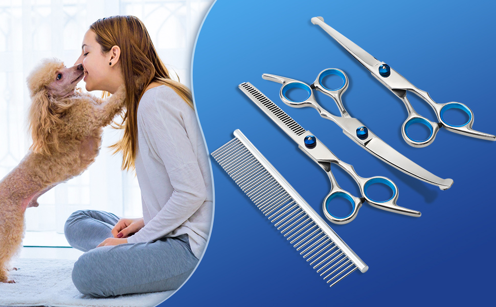 Professional Dog Grooming Scissors