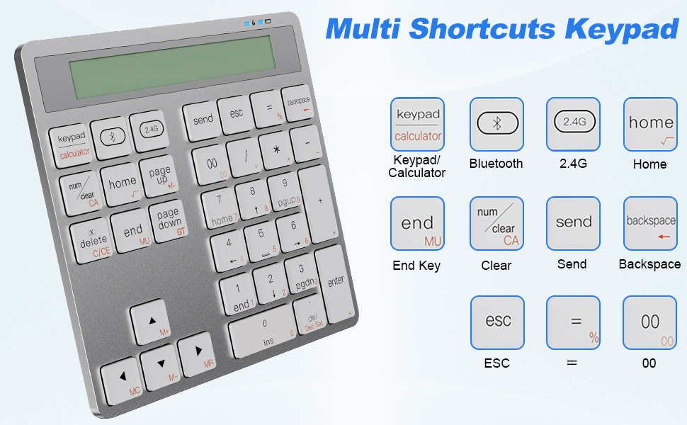 Bluetooth Number Pad