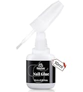 Beetles Nail Glue No Uv Light Needed Nail Bond Brush in Nail Glue for Press On Nails Fake Nails S...