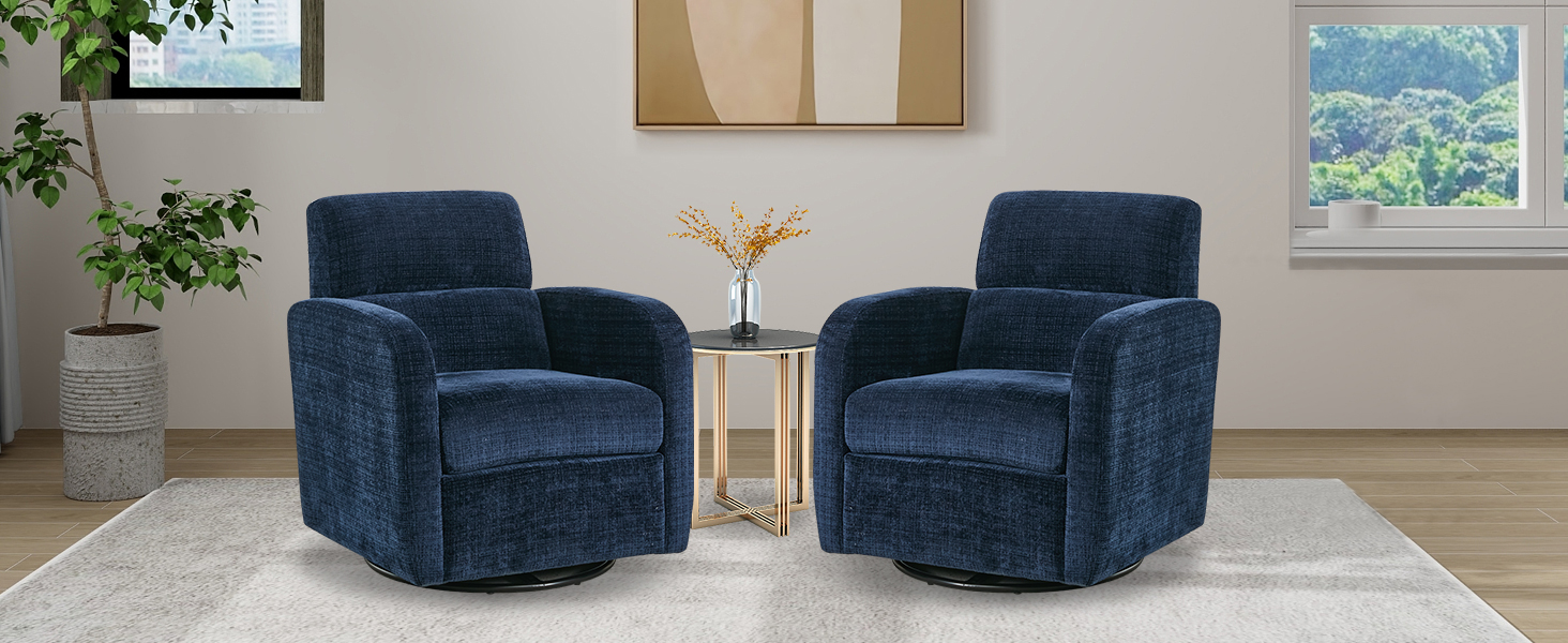 Swivel Glider Accent Chair
