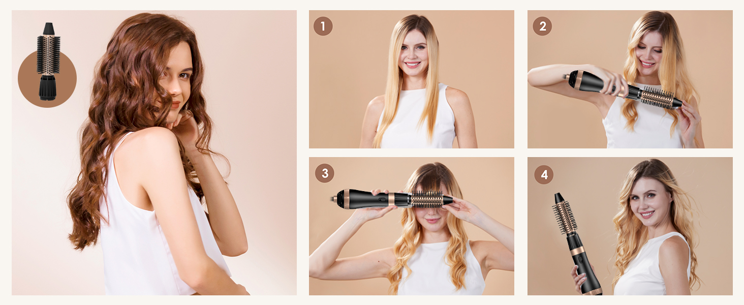 hot air brushes for hair styling