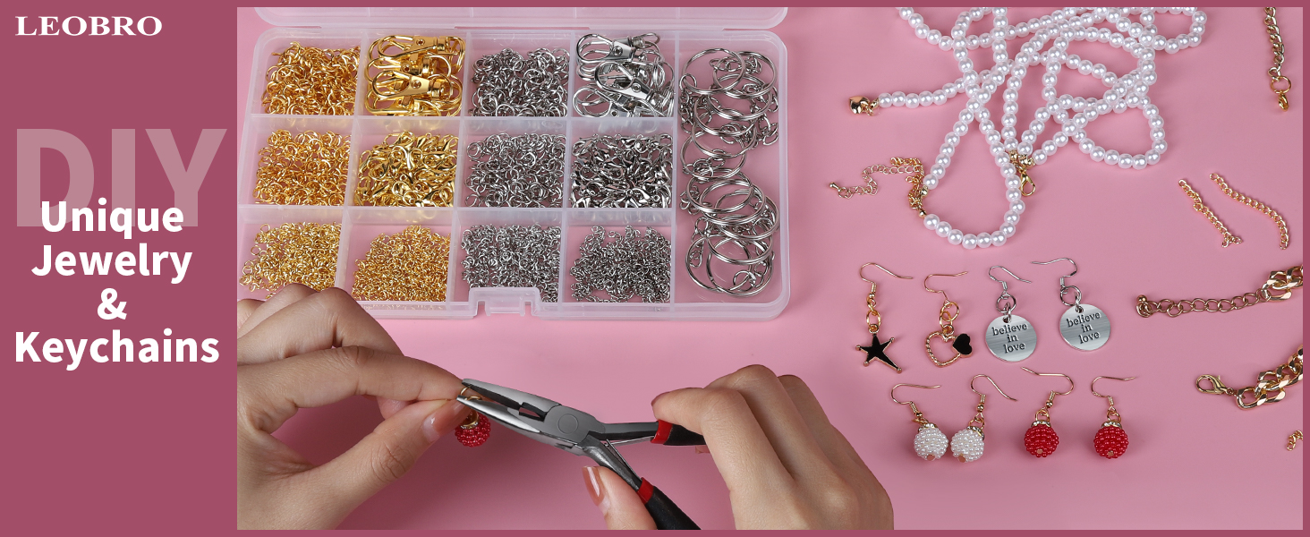 DIY Unique Jewelry & Keychains