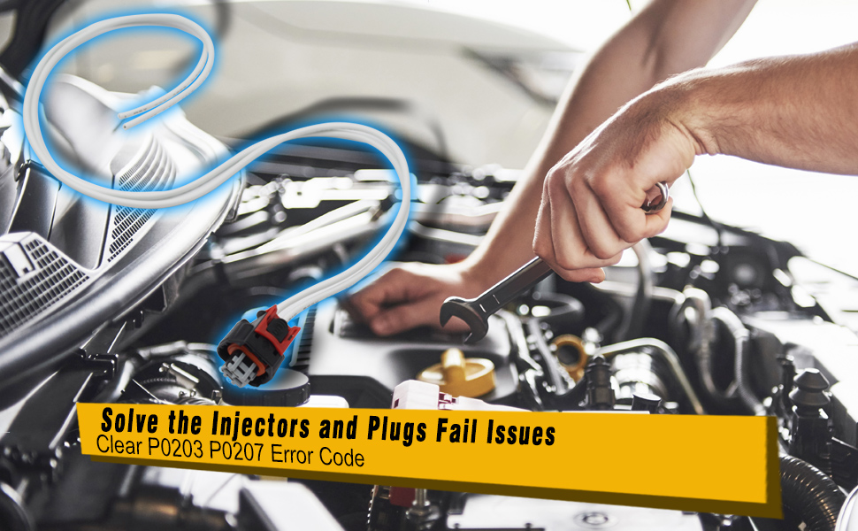 PT3739 MultiPurpose Injector Pigtail Connector 2PCS