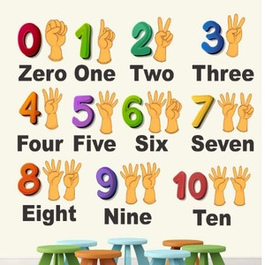 Numbers book kids