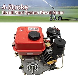 4-StrokeRecoil Start System Diesel Motor