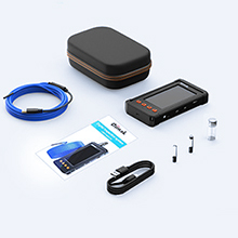 Triple-Lens Inspection Camera with Light, 10DM Borescope, Digital Scope Camera