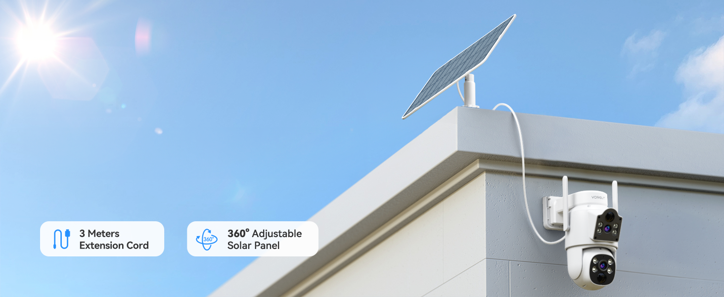 solar powered camera
