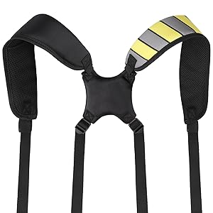Yellow Gray Striped Strap