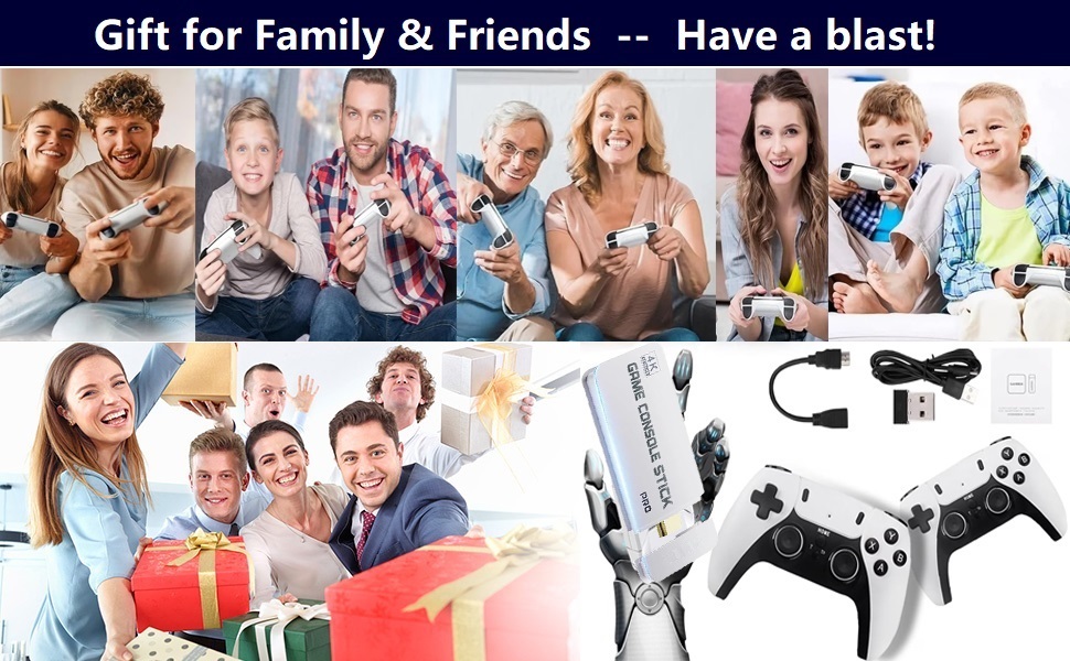 Retro gaming console Built-in 23 Emulators, 20,000+ video games