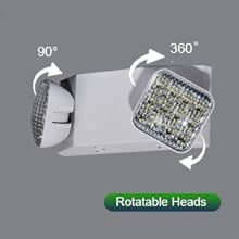 LED emergency exit sign lights