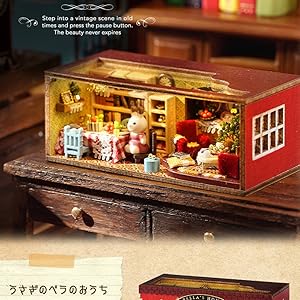 ドールハウス完成品オーダー。小さなおうち。二点セット青、紫 71h4xvz8o8L._UF894,1000_QL80_.jpg