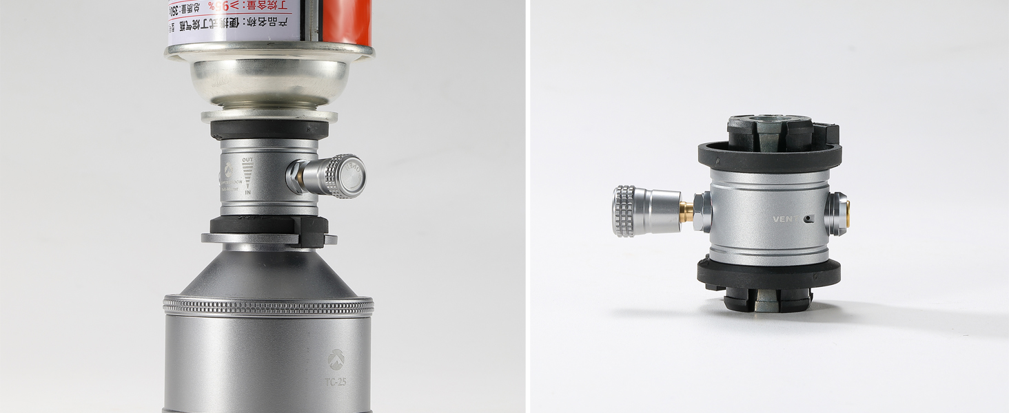 butane refill adapter