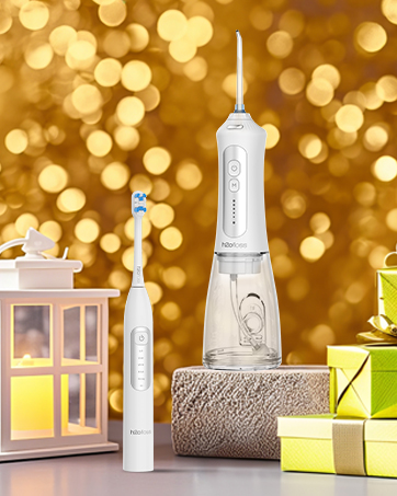 water flosser and toothbrush combo