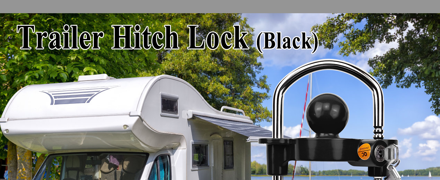  Trailer hitch lock