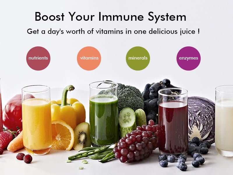 Masticating juicer high nutrition boost your immune system