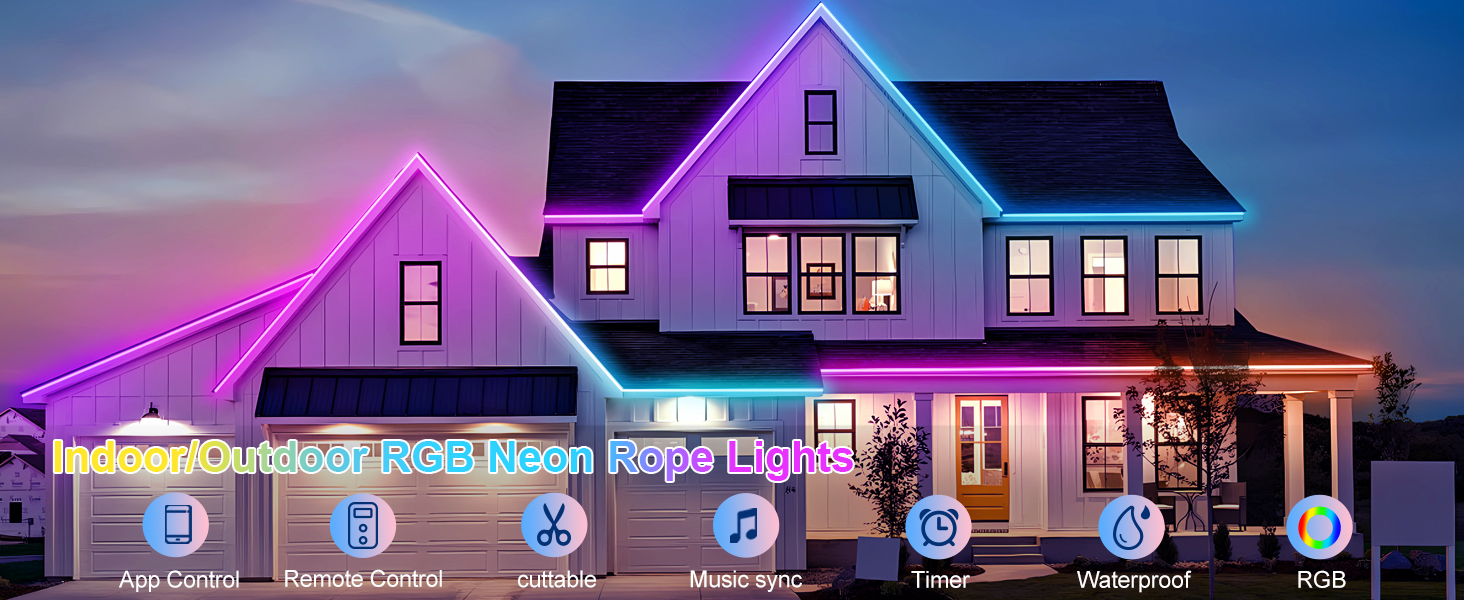neon rope light