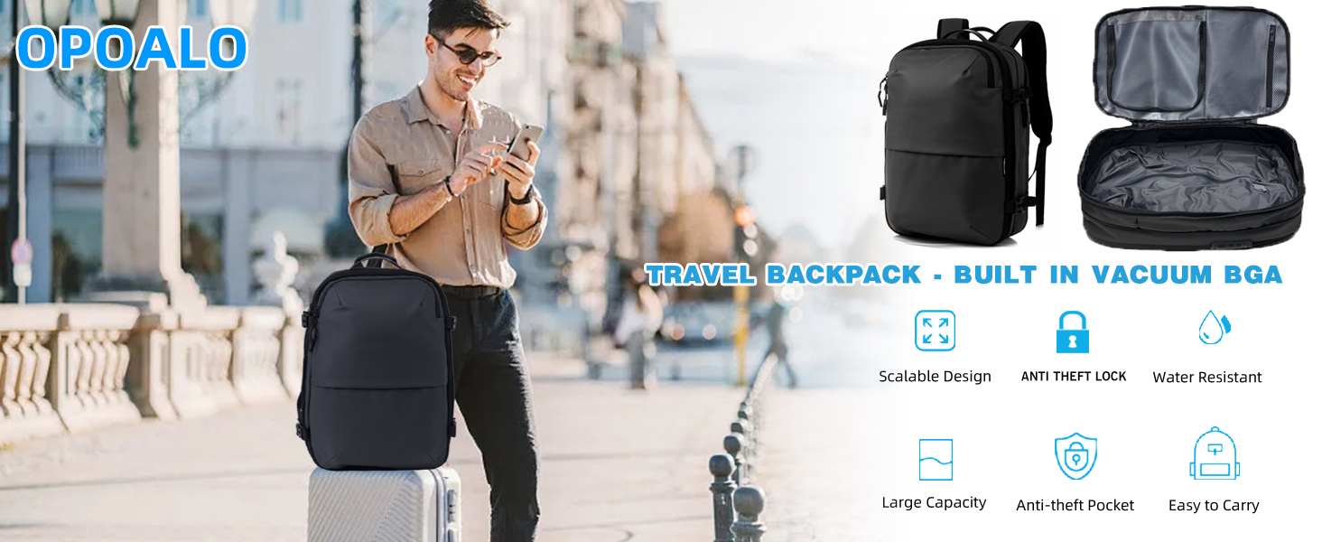 vacuum backpack travel