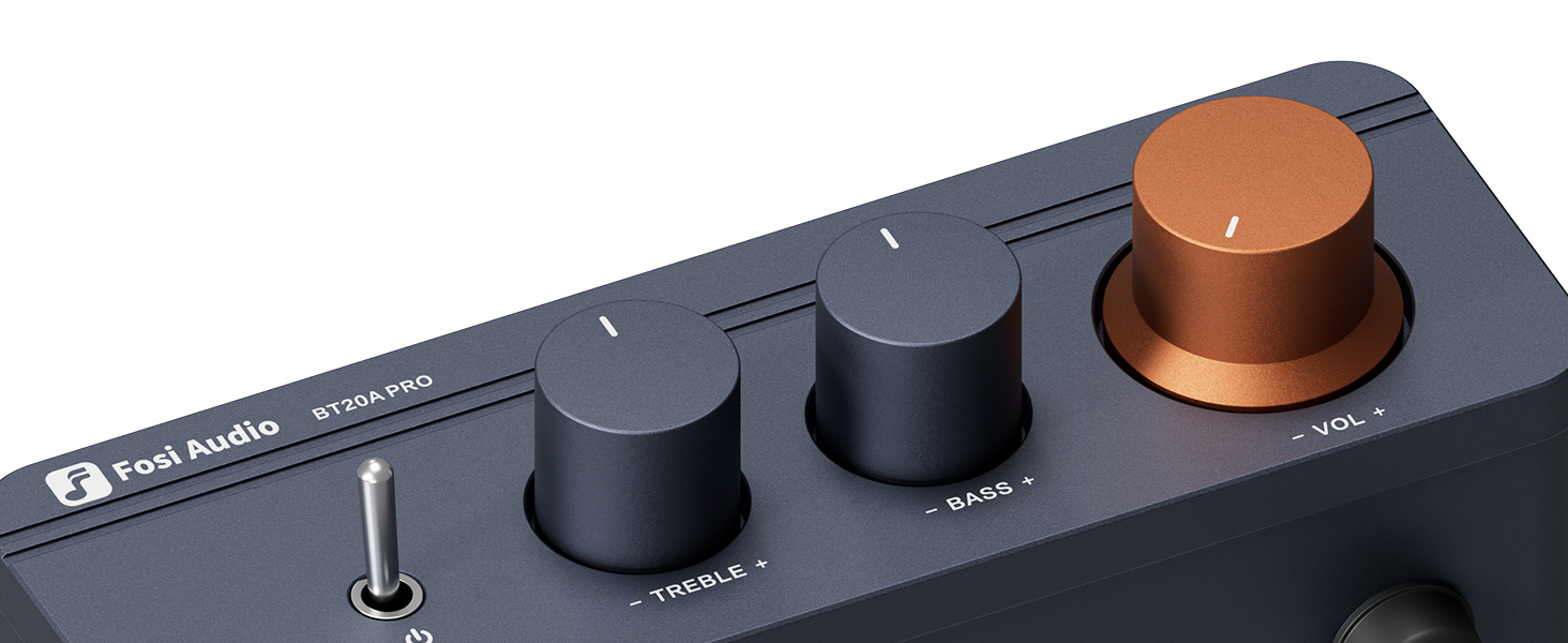 Amplificador de 2 canales Fosi Audio BT20A Pro 300W x2 TPA3255 Bluetooth 5.0 Home Audio Stereo