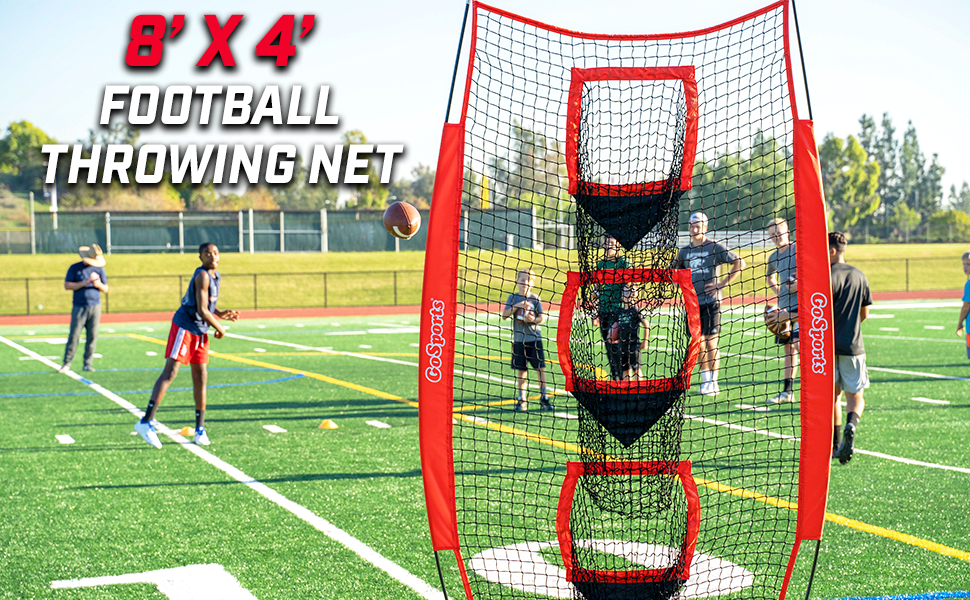 8 x4 football throwing net