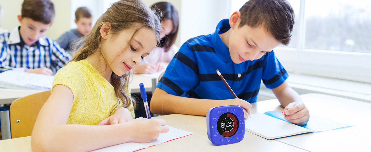 Shintrend Visual Timer for Kids Rechargeable Digital Timer 60Minute Countdown