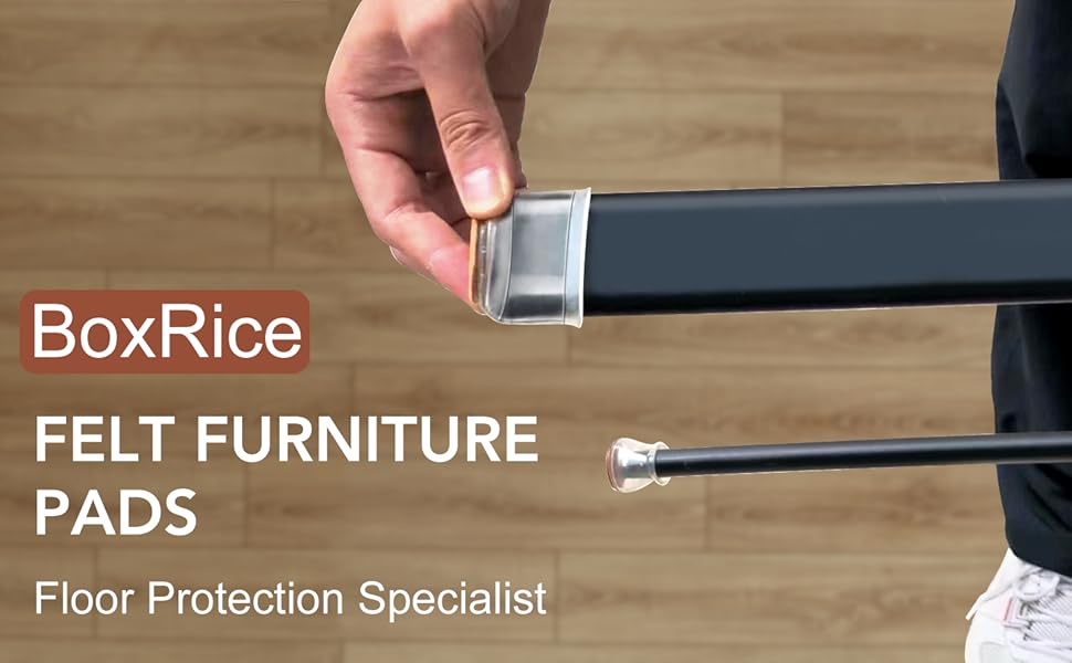 Chair Leg Floor Protectors for Hardwood,24pcs Felt Furniture Pads Chair Leg Covers to Protect