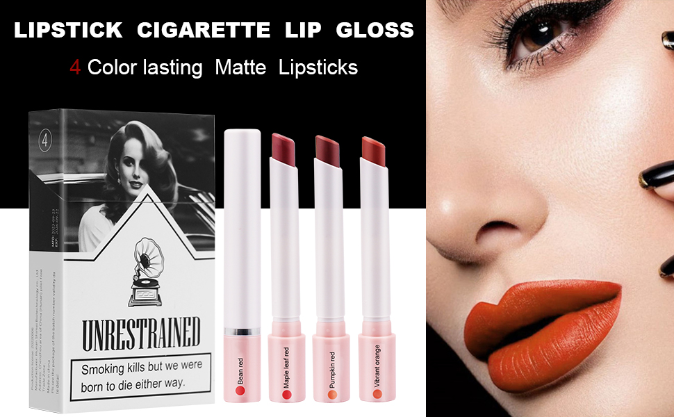 sigaretten matte lippenstift