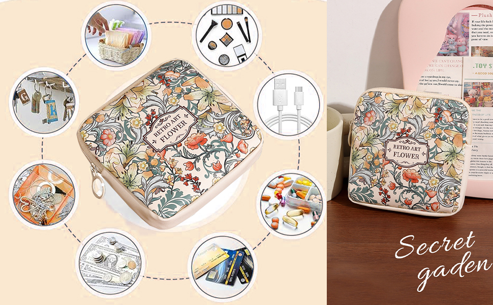 Tampon Bags ,Portable Period Kit Bag