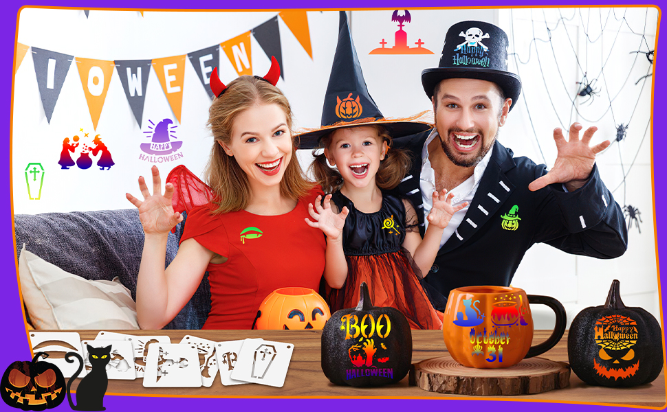 Augshy Halloween Stencils