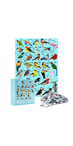 HXMARS Jigsaw Puzzles 500 Piece birds