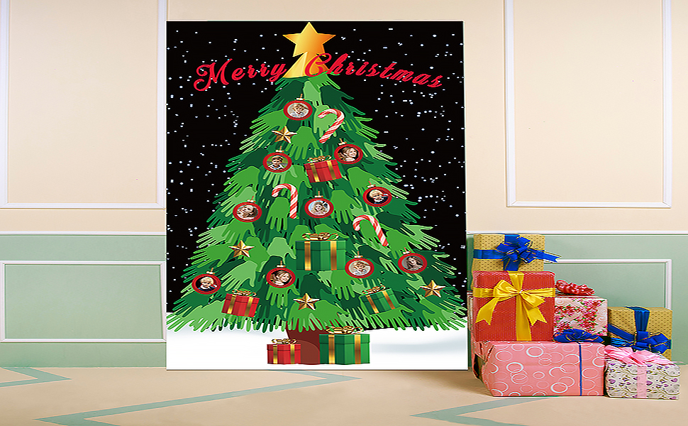 170pcs Christmas Bulletin Board Decorations Christmas Tree