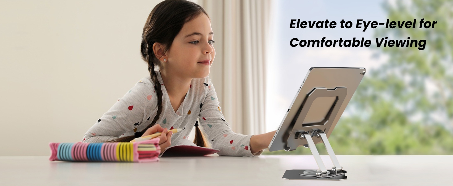 ALUMINIUM TABLET STAND HOLDER