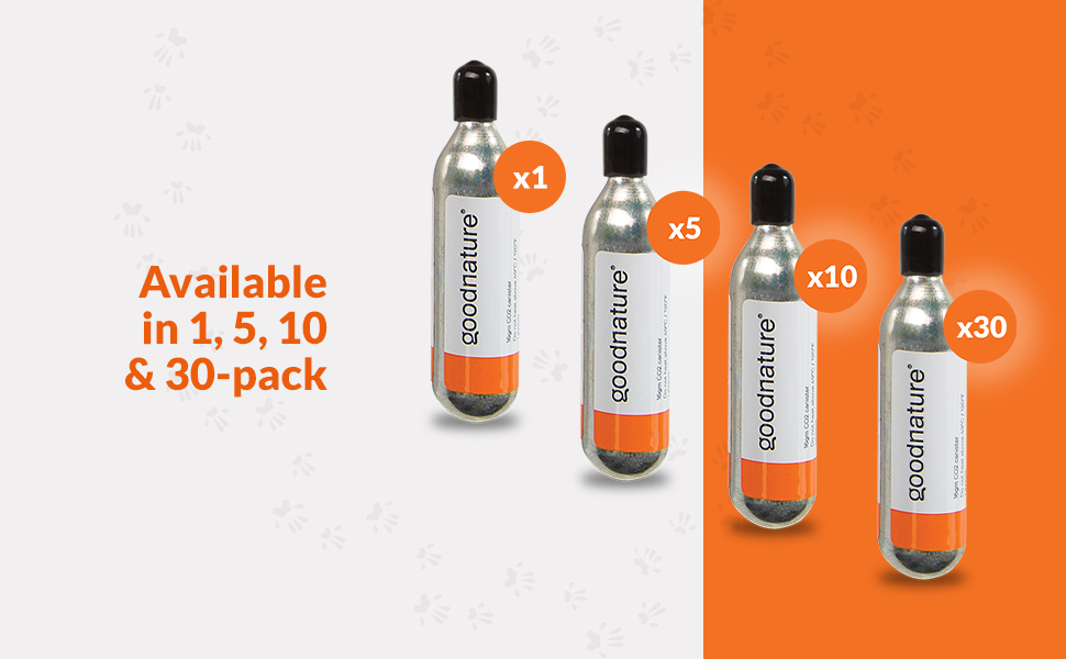 Goodnature CO2 Canister, Carbon Dioxide Canister for A24