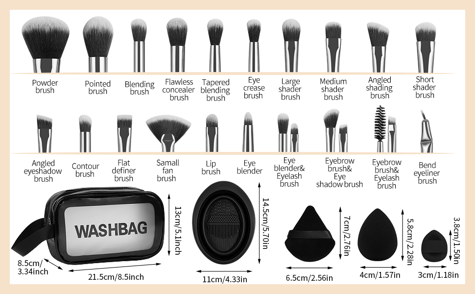 make-up borstels